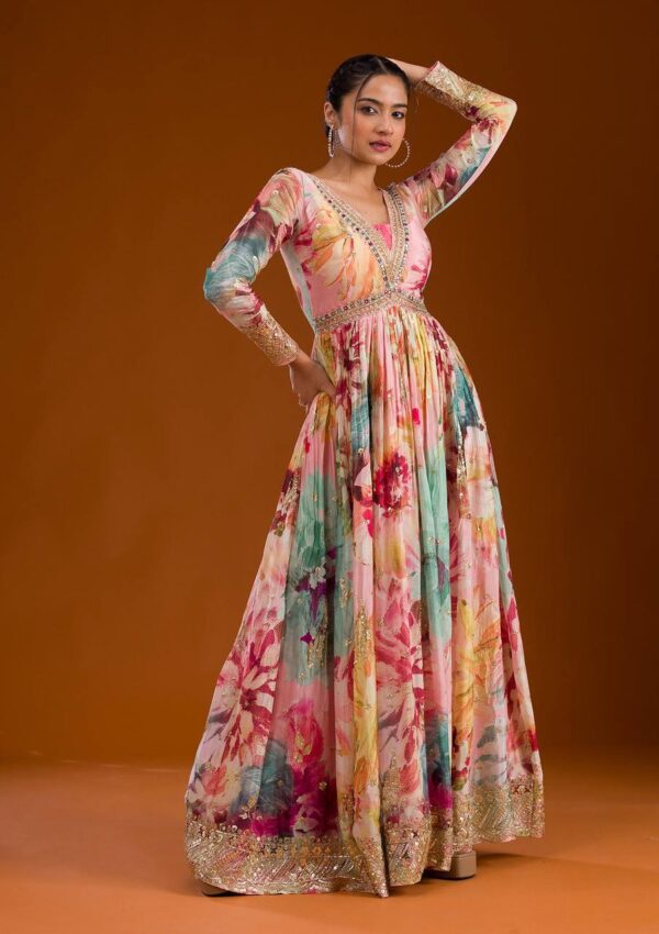 Designer Party Wear Gown – Elegance Redefined - Image 4