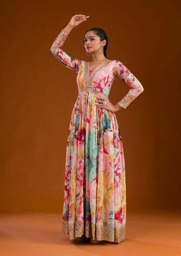 Designer Party Wear Gown – Elegance Redefined - Image 3