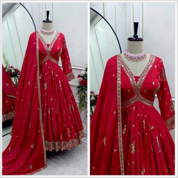 Jazz & Co. Aliya-Cut Gown Set – Elegance Redefined! - Image 8
