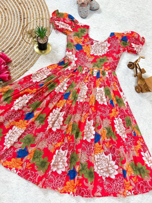 Kids Cotton Floral Gown | Jazz & Co. Closet Collection for Girls (Ages 2–15)