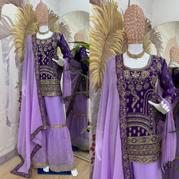Premium Georgette Embroidery Suit Set with Dupatta | Jazz & Co. Closet Collection - Image 4