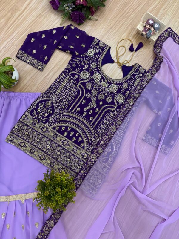 Premium Georgette Embroidery Suit Set with Dupatta | Jazz & Co. Closet Collection - Image 7