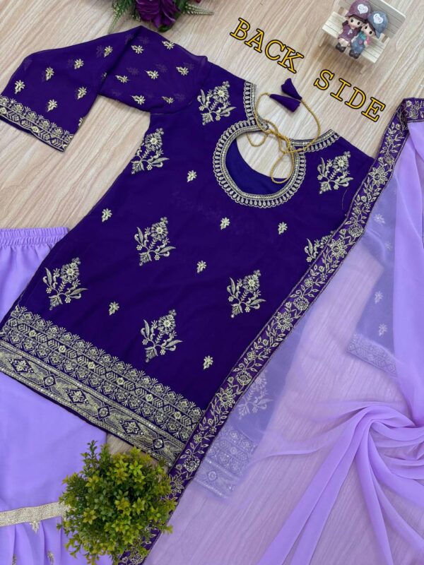 Premium Georgette Embroidery Suit Set with Dupatta | Jazz & Co. Closet Collection - Image 9